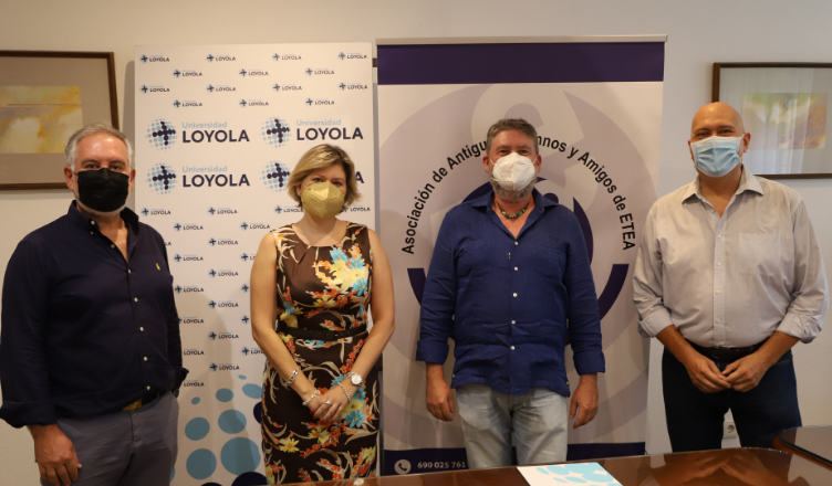 La Universidad Loyola y la Asociación de antiguos alumnos de ETEA firman un convenio de colaboración 
