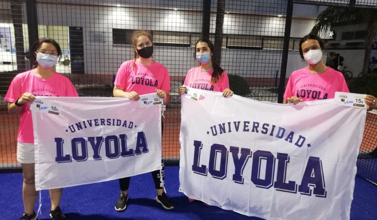 Loyola Deportes celebra los torneos preunijes de pádel femenino y pádel mixto en el campus de Córdoba