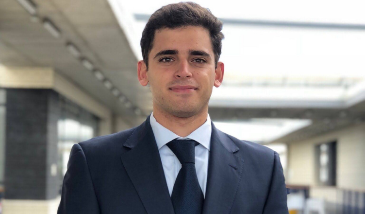 Carlos Palomo, estudiante del grado en ADE