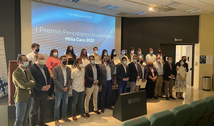 Loyola entrega los I Premios de Periodismo Universitario Milla Cero 2021
