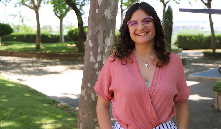 María Rodríguez: "El doble Grado en RRII y Comunicación es una carrera con mucho potencial"