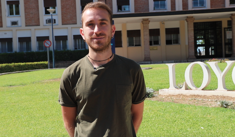 Mattia Ramponi, estudiante en prácticas Erasmus “Loyola es una Universidad acogedora y familiar”