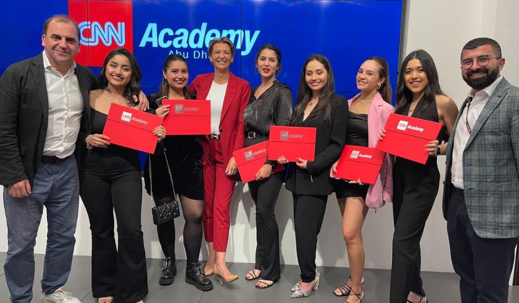 graduacin CNN Academy abu dhabi