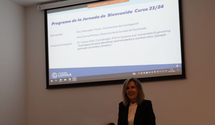 La escuela de doctorado de la Universidad Loyola da la bienvenida a sus alumnos con una llamada a la innovación, a la sostenibilidad y a la búsqueda de soluciones a los problemas que afectan al mundo  