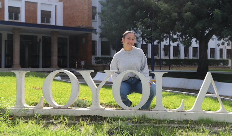 Nuria Rosa, estudiante de Loyola,  primera EU Careers Student Ambassador de la Universidad. 