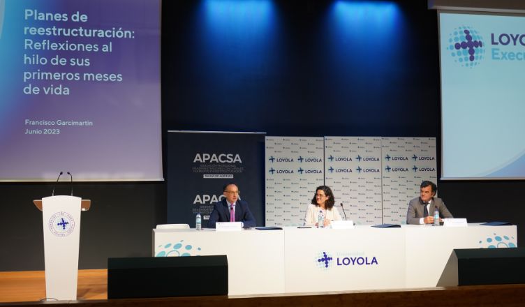 La Universidad Loyola y APCASA clausura la primera edición del Diploma de Especialización en Reestructuración y Refinanciación de Empresas con la Ley Concursal en vigor