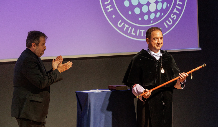 Fabio Gómez-Estern toma posesión como nuevo rector de Loyola en la apertura oficial del curso 23/24