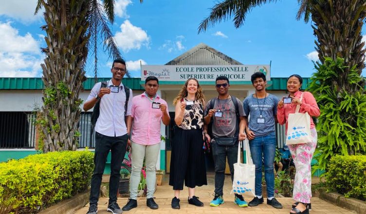 Los docentes Pablo Brañas y Adriana Gaviria viven su movilidad U-MAGIS en Madagascar para impulsar la red internacional MissionLab