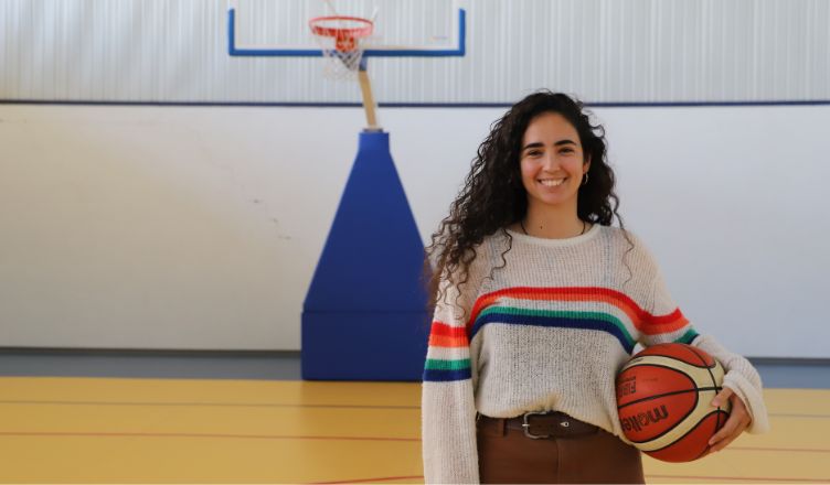 "El deporte es esencial en mi vida y no me imaginaba una experiencia universitaria sin practicarlo"