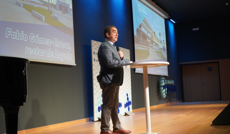 palabras del rector Fabio Gomez Estern