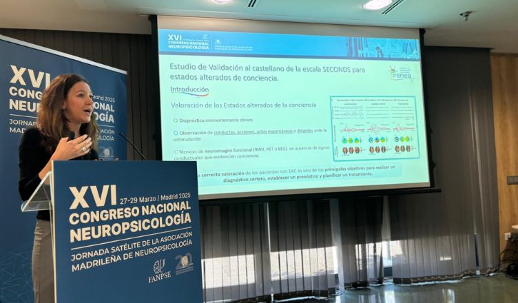 La profesora de la Universidad Loyola, Marta Gómez, participa en el Congreso Nacional de Neuropsicología con dos estudios innovadores