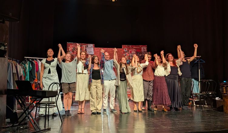 Los estudiantes del Grado en Artes Escénicas y Cinematográficas realizan la función “Terrorífico Musical de Miseria y Hambre” en el Teatro de la Fundición