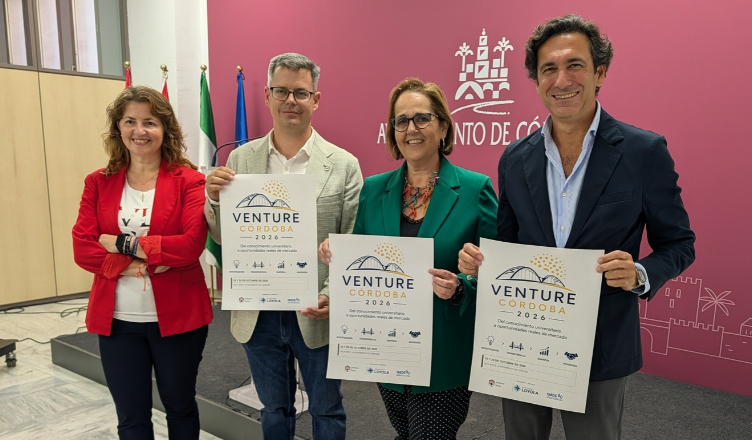 La Universidad Loyola, la UCO y el IMDEEC presentan Venture Córdoba 2026 para conectar el talento universitario con empresas e inversores